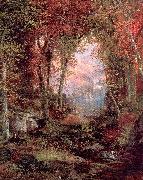 Moran, Thomas The Autumnal Woods oil painting on canvas